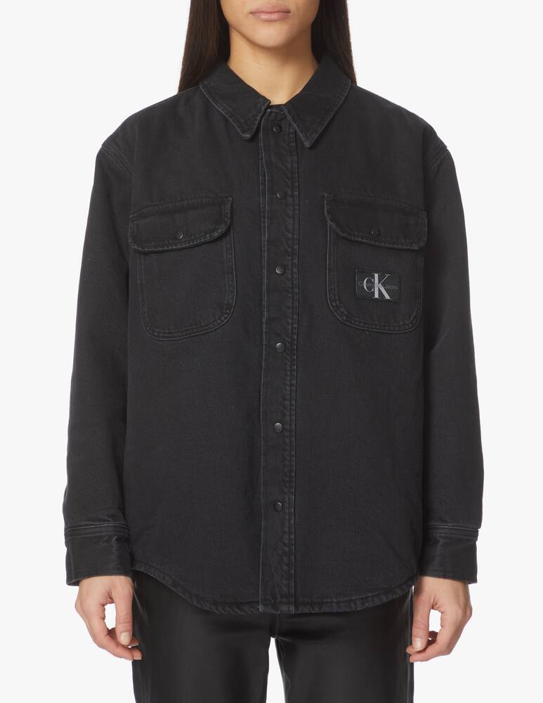 rinascente Calvin Klein Jeans Padded overshirt - black