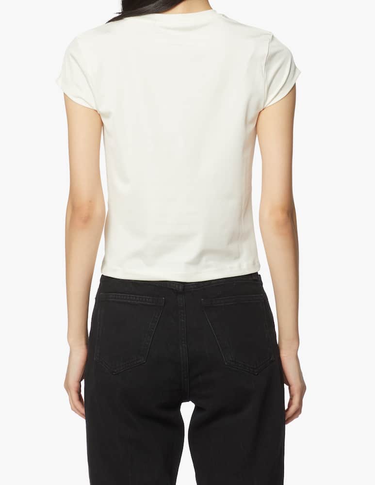 rinascente Calvin Klein Jeans Pearlized top - white
