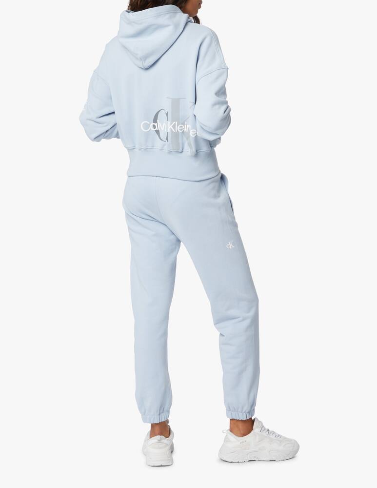 rinascente Calvin Klein Jeans Sweatshirt with monogram - light blue