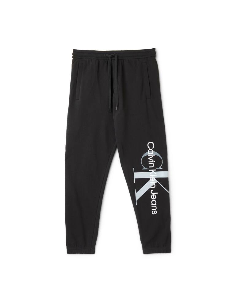rinascente Calvin Klein Jeans 2tone big monogram sweatpant - black