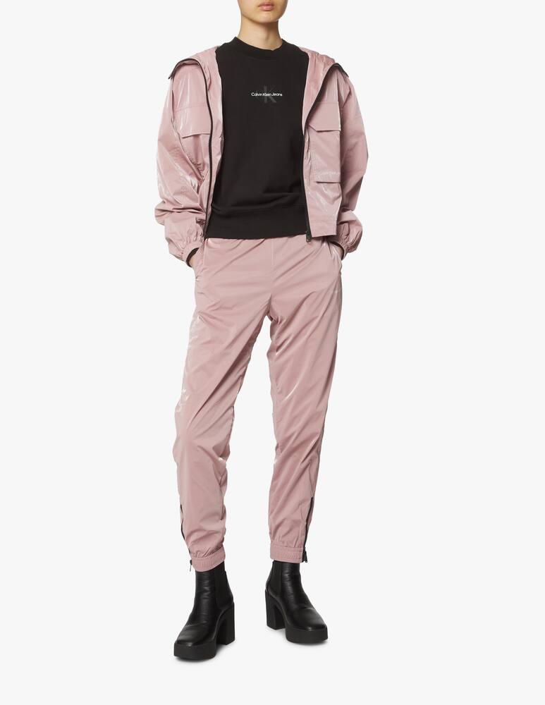 rinascente Calvin Klein Jeans Sweatshirt monogram logo crewneck - black