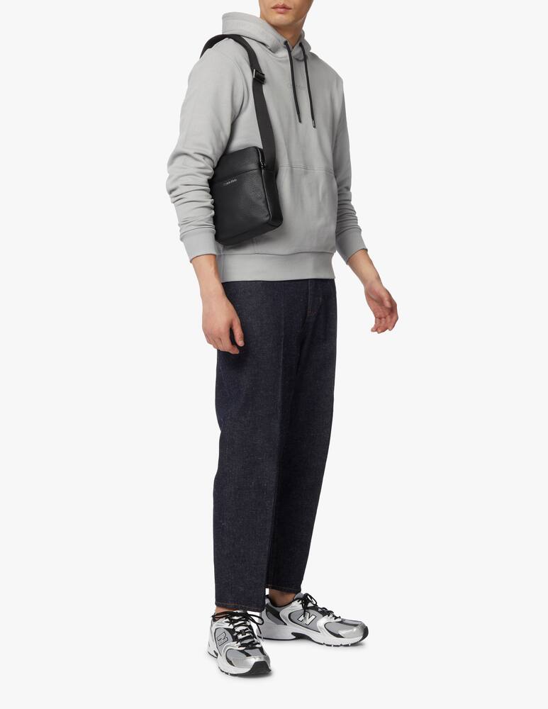 rinascente Calvin Klein Felpa con cappuccio logo tst - grigio