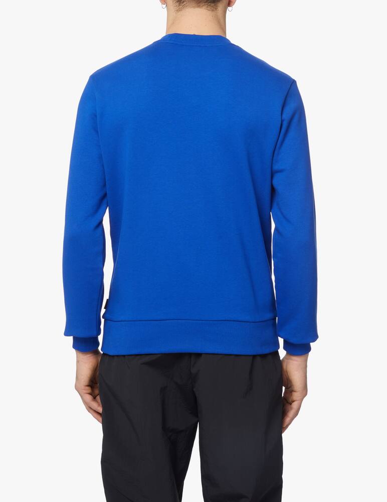 rinascente Calvin Klein Felpa girocollo logo verticale - blu