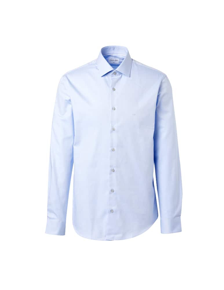 rinascente Calvin Klein Fitted twill easy care cannes shirt 