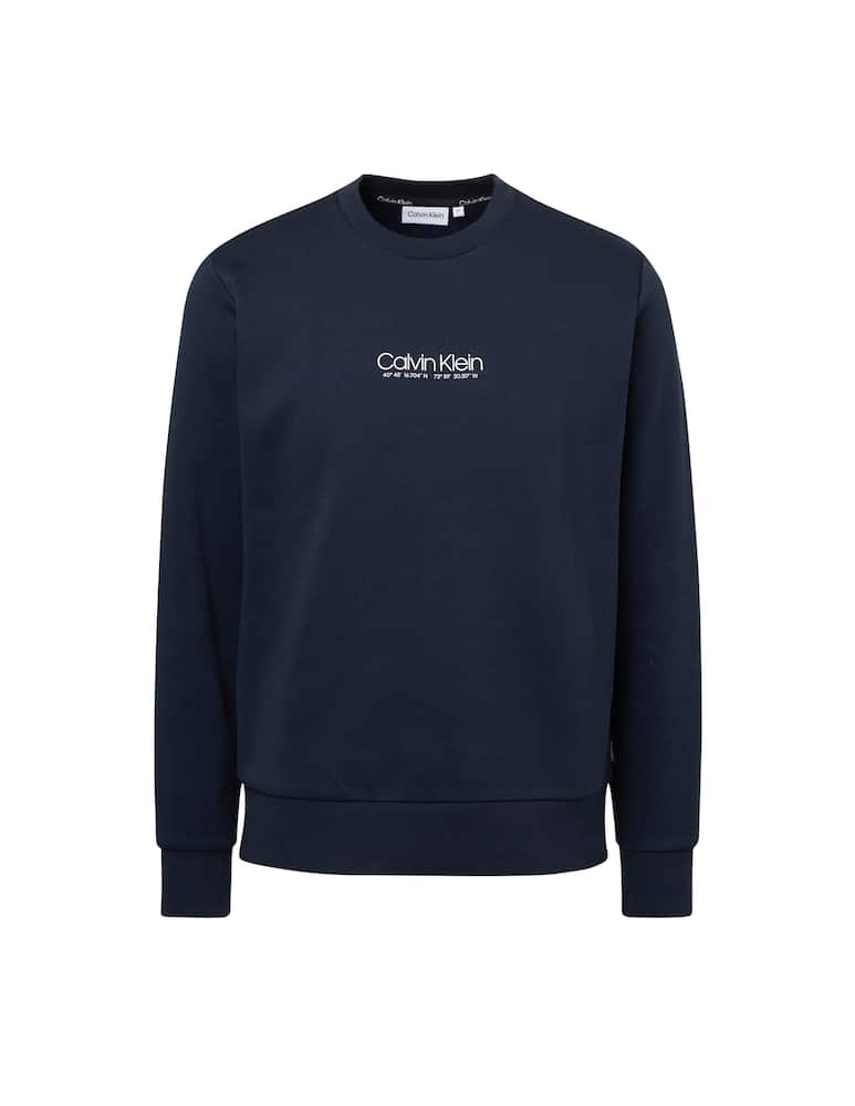 rinascente Calvin Klein Coordinates logo sweatshirt - blue