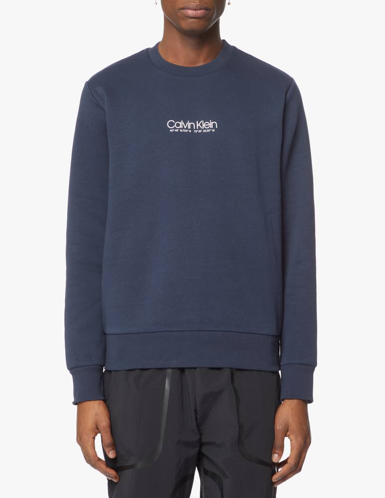 Calvin Klein Coordinates logo sweatshirt - blue - picture 1 Calvin Klein Coordinates logo sweatshirt - blue - picture 1