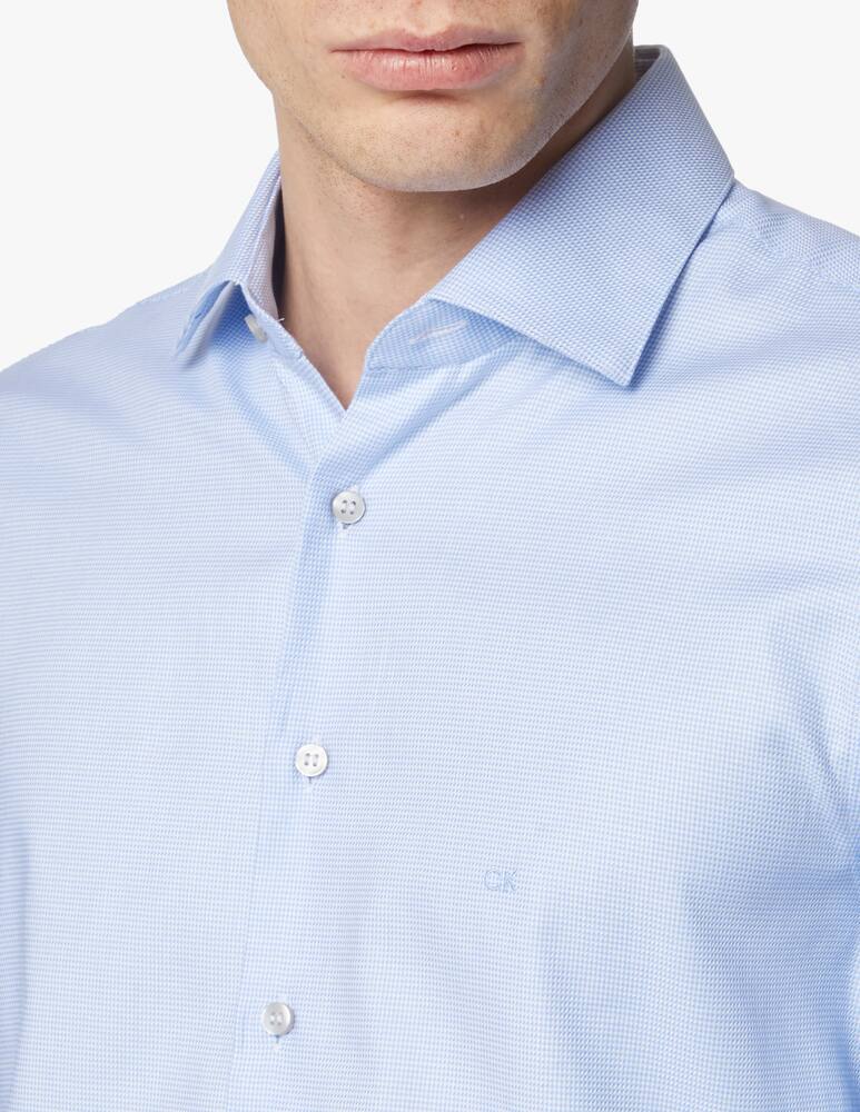 rinascente Calvin Klein Cannes fitted shirt - light blue