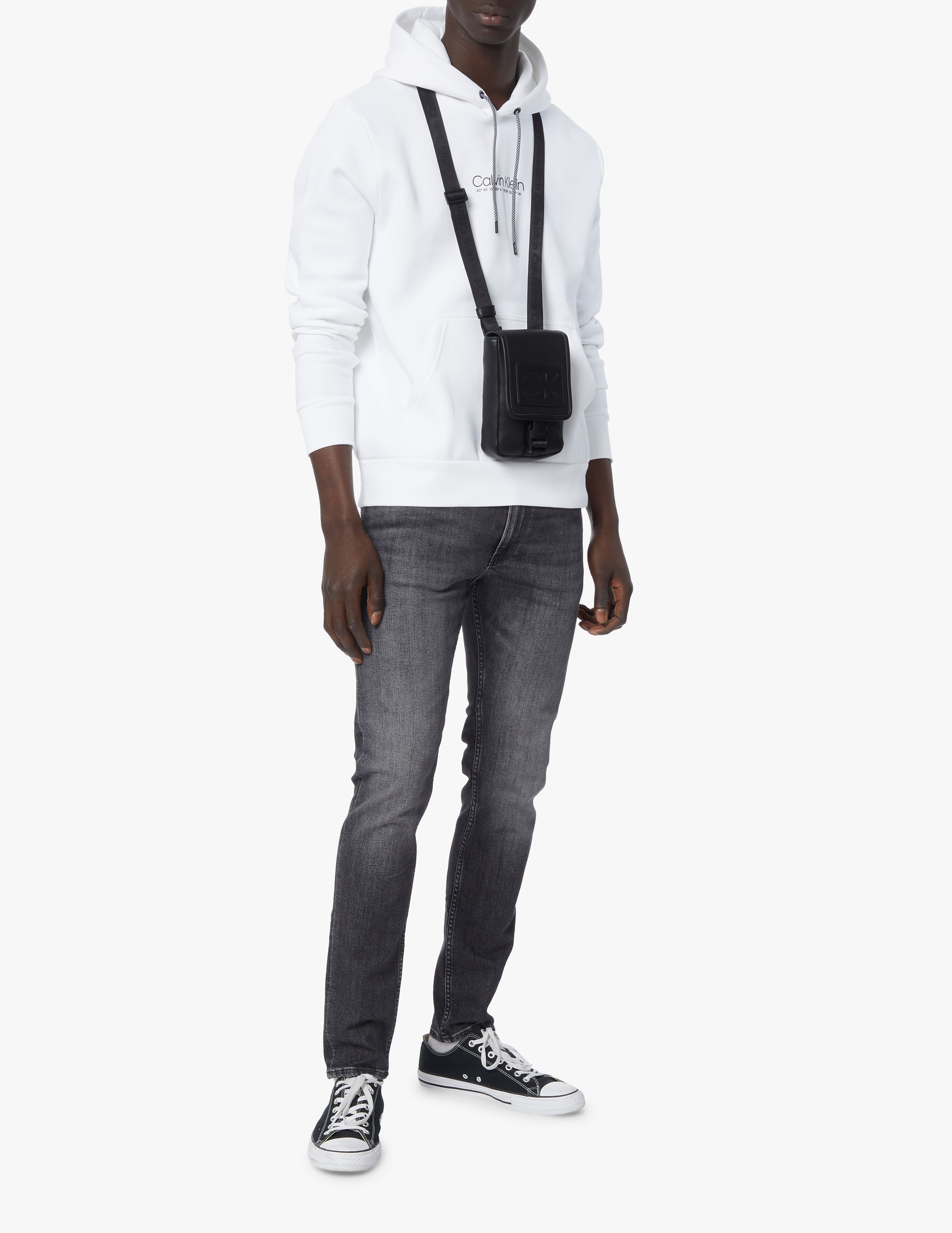 Shop Calvin Klein Modern slim jeans - grey on Rinascente