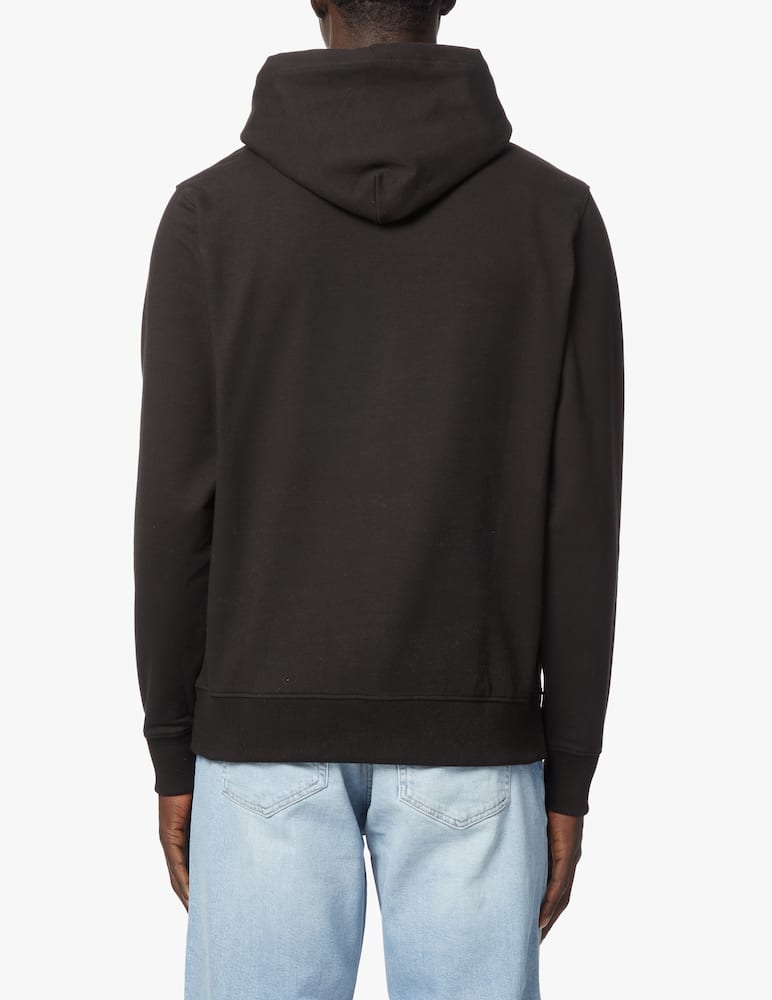 rinascente Calvin Klein Felpa con cappuccio logo shine - nero