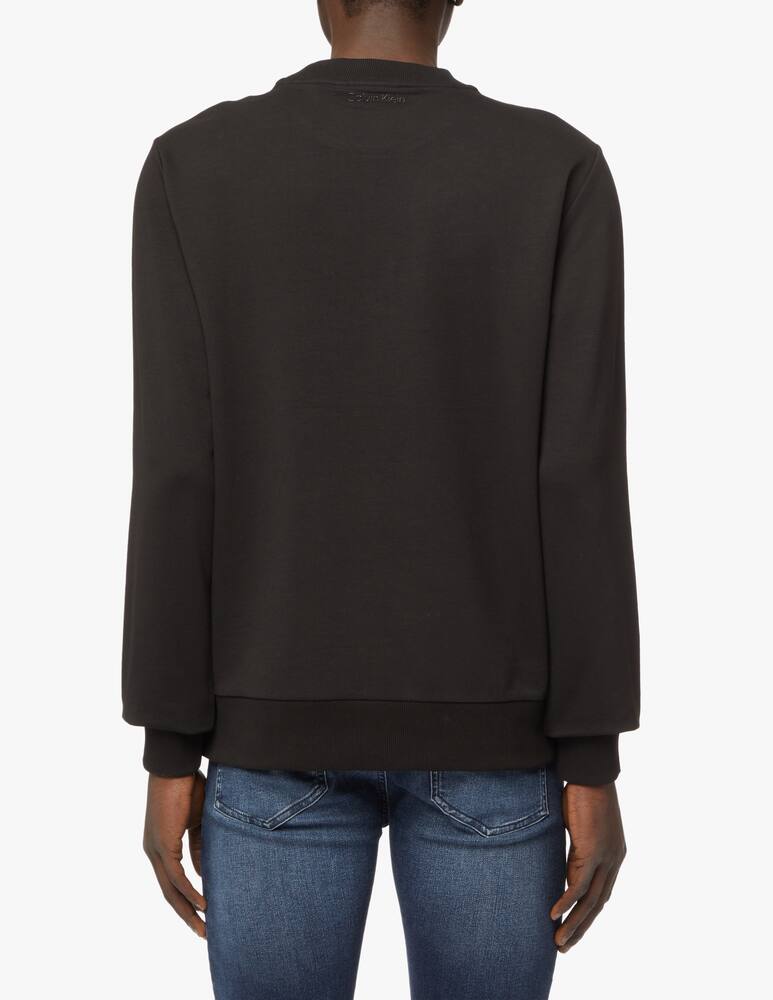 rinascente Calvin Klein Shine logo sweatshirt - black