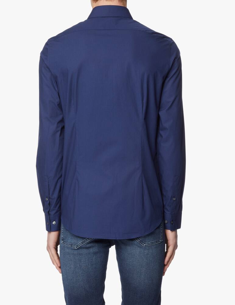rinascente Calvin Klein Contrast popeline slim shirt - blue
