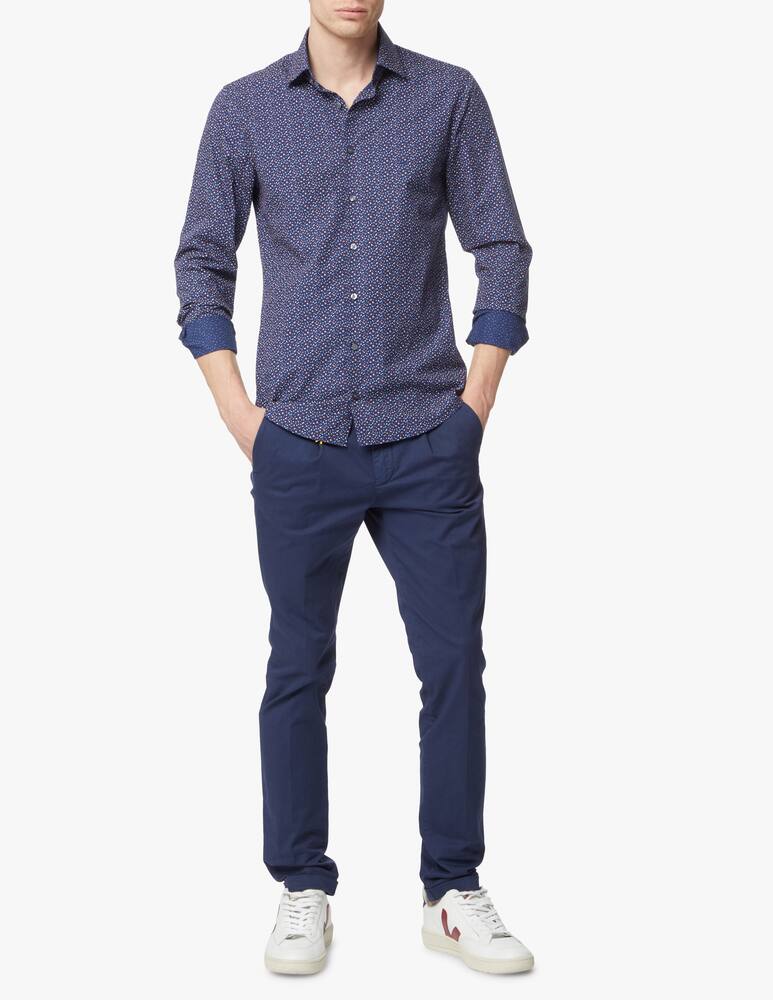 rinascente Calvin Klein Flowers print slim shirt - red