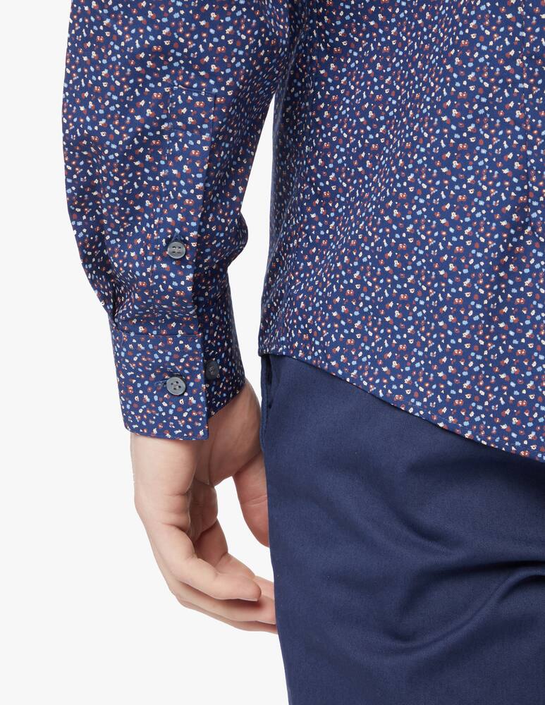 rinascente Calvin Klein Flowers print slim shirt - red