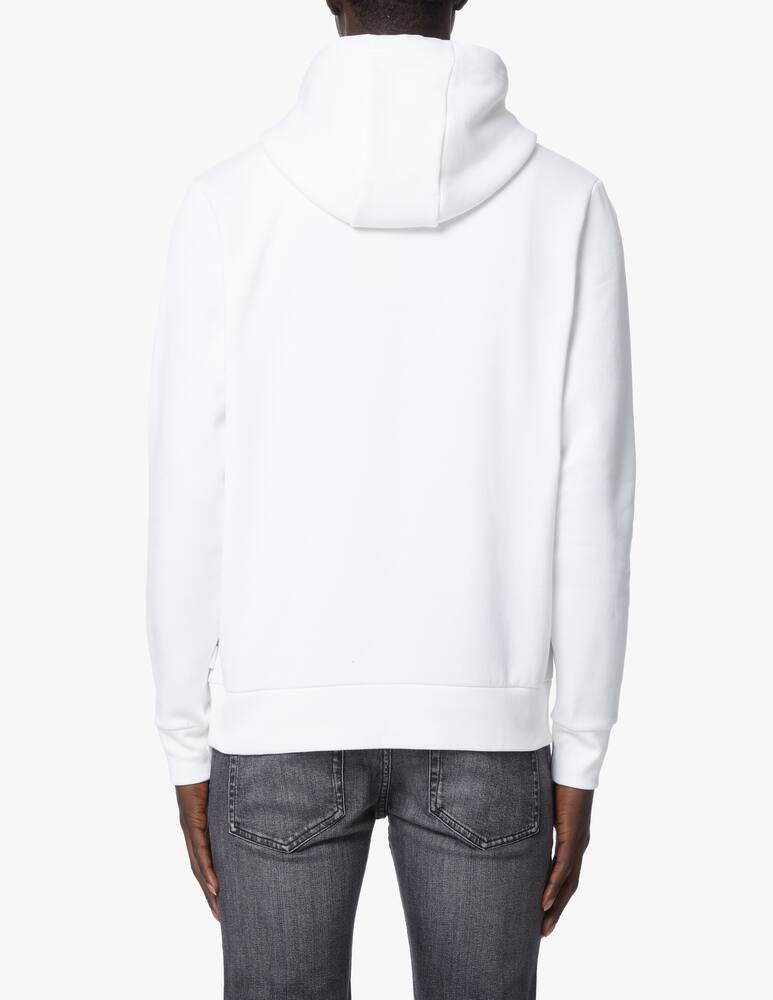 rinascente Calvin Klein Felpa con cappuccio logo coordinate - bianco