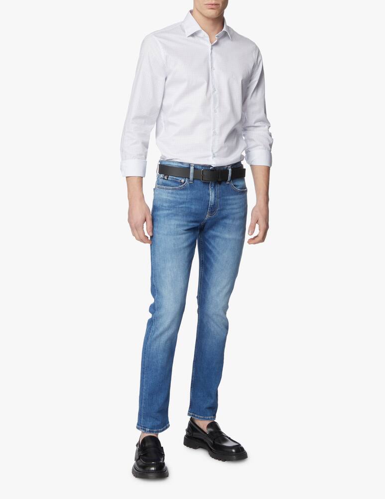 rinascente Calvin Klein Rhombus print fitted shirt - multi