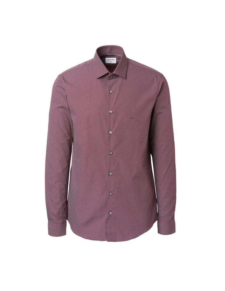 rinascente Calvin Klein Camicia slim stampa - rosso