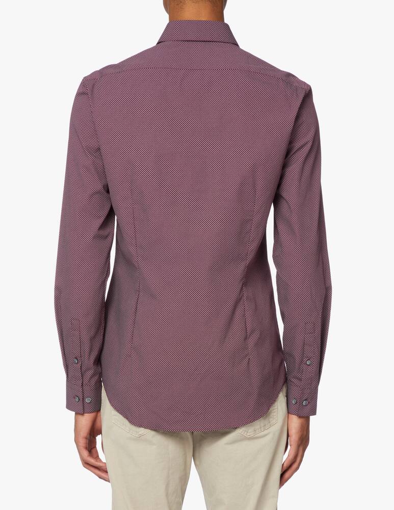 rinascente Calvin Klein Camicia slim stampa - rosso