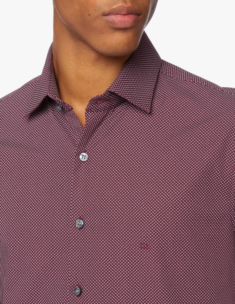rinascente Calvin Klein Camicia slim stampa - rosso