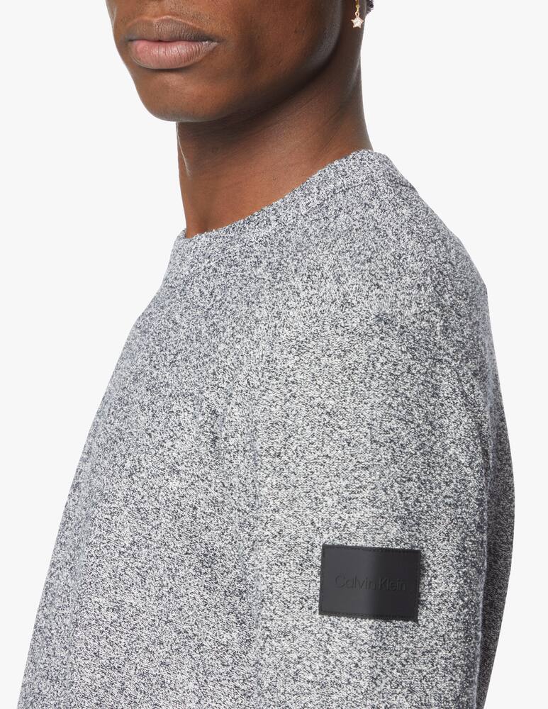 rinascente Calvin Klein Melange cotton sweater - grey