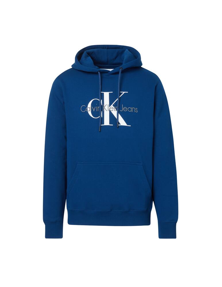 rinascente Calvin Klein Jeans Felpa con cappuccio monogram - blu