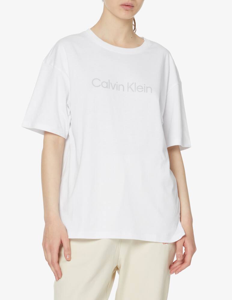 Calvin Klein Performance Cotton blend Boyfriend t-shirt - white - picture 1 Calvin Klein Performance Cotton blend Boyfriend t-shirt - white - picture 1