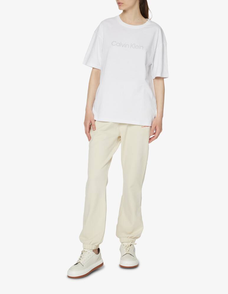 rinascente Calvin Klein Performance Cotton blend Boyfriend t-shirt - white