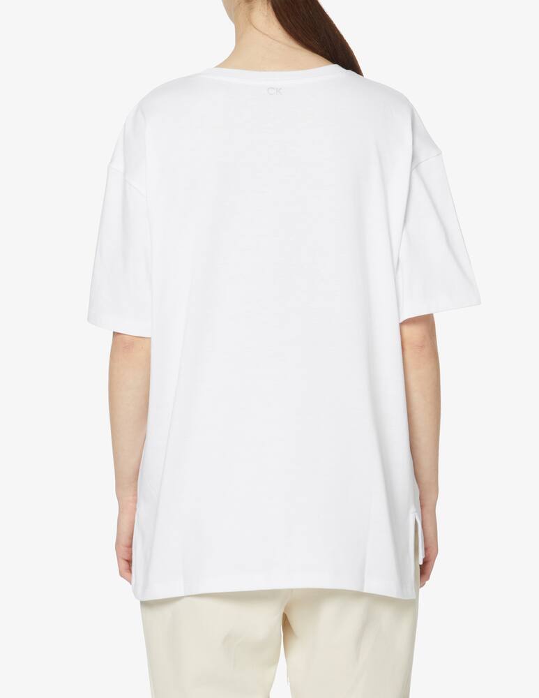 Calvin Klein Performance Cotton blend Boyfriend t-shirt - white - picture 3 Calvin Klein Performance Cotton blend Boyfriend t-shirt - white - picture 3