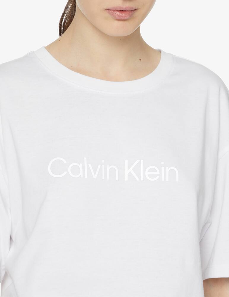 Calvin Klein Performance Cotton blend Boyfriend t-shirt - white - picture 4 Calvin Klein Performance Cotton blend Boyfriend t-shirt - white - picture 4