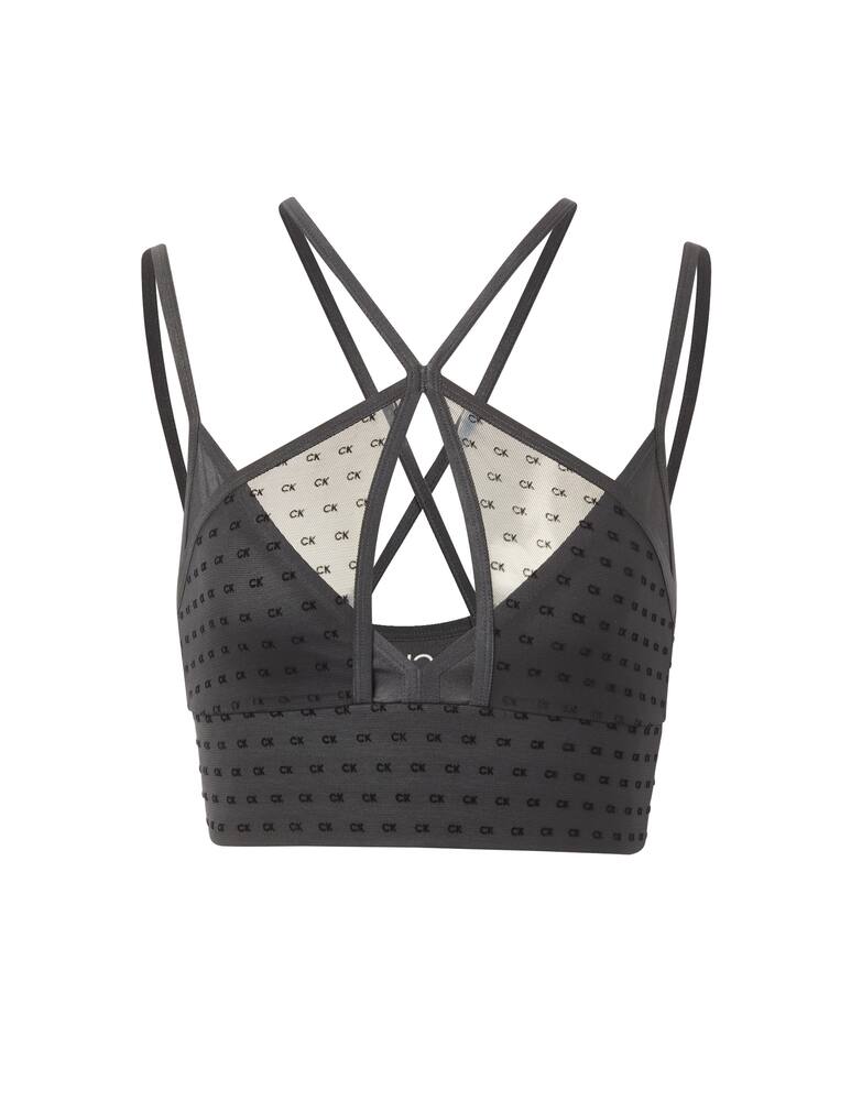 rinascente Calvin Klein Performance Reggiseno sportivo support basso - nero