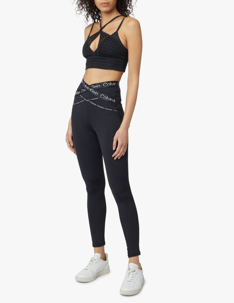 rinascente Calvin Klein Performance Reggiseno sportivo support basso - nero