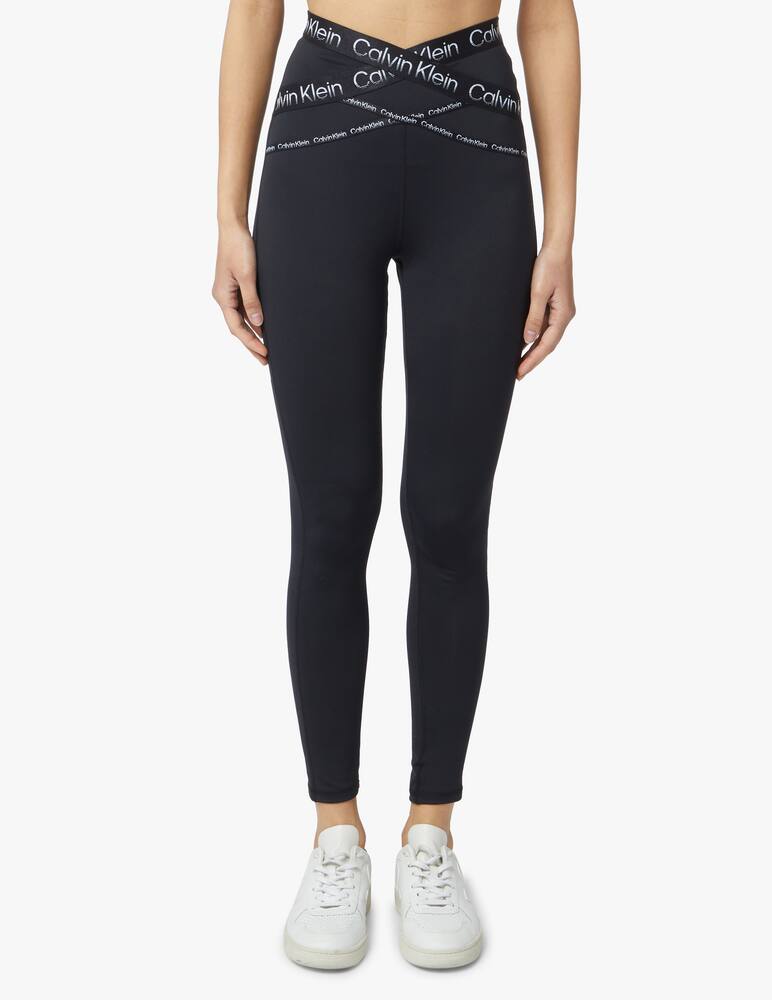 rinascente Calvin Klein Performance Leggings a vita alta 7/8 - nero