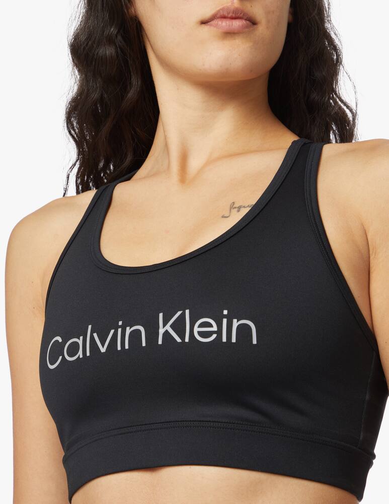 rinascente Calvin Klein Performance Reggiseno sportivo support medio - nero