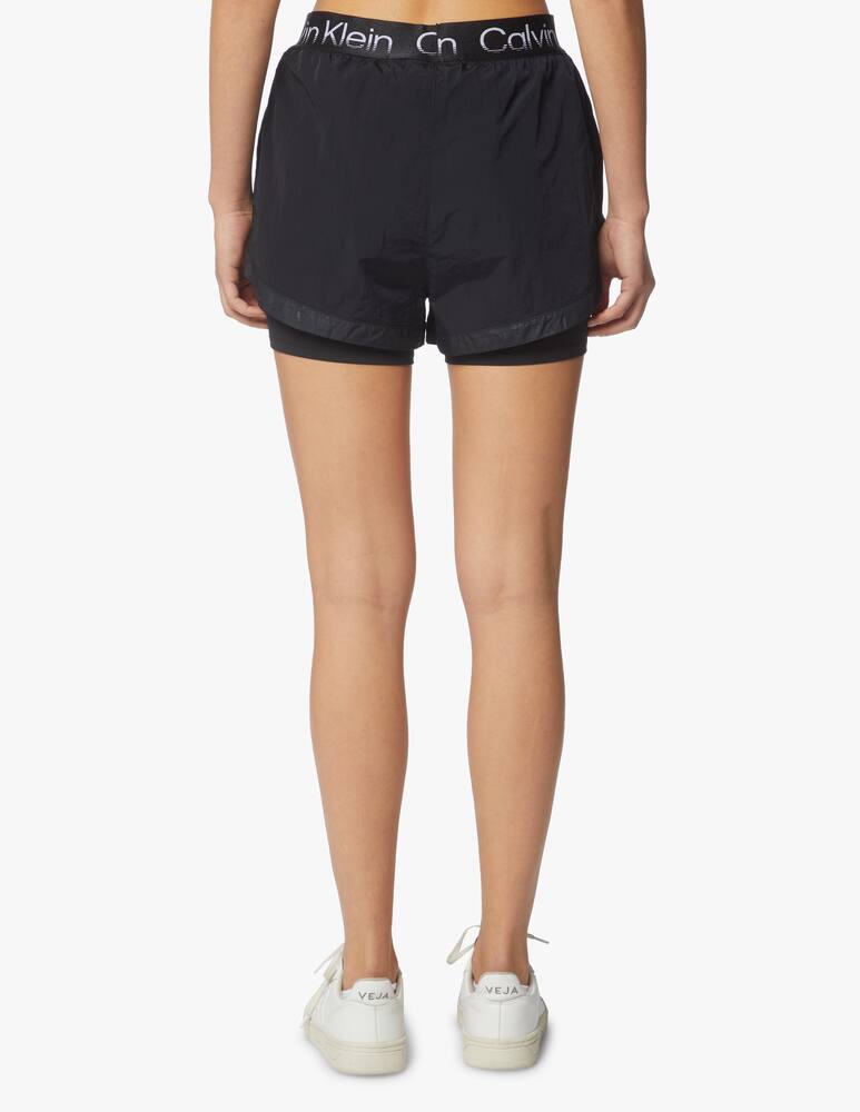 rinascente Calvin Klein Performance Sports 2-in-1 shorts - black