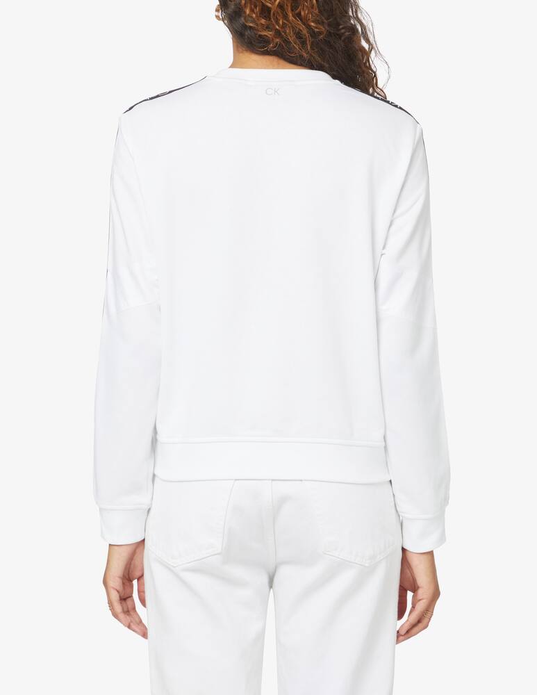 rinascente Calvin Klein Performance Cotton blend sweatshirt - white