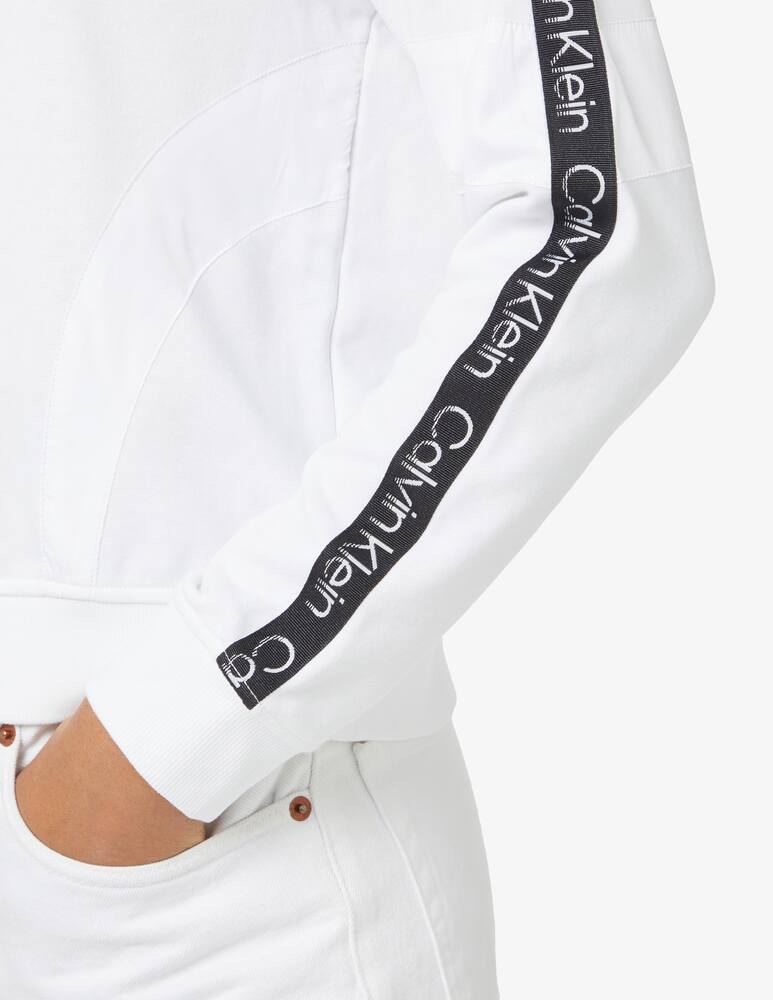 rinascente Calvin Klein Performance Cotton blend sweatshirt - white