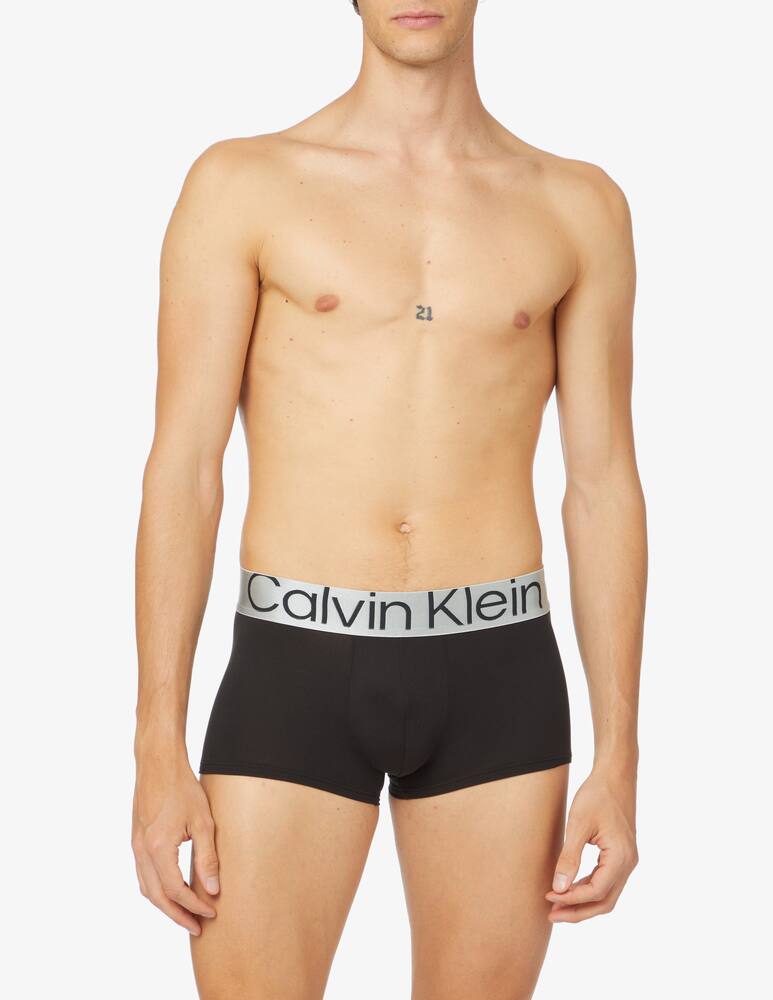 rinascente Calvin Klein Boxer 3pezzi vita bassa steel micro - marrone