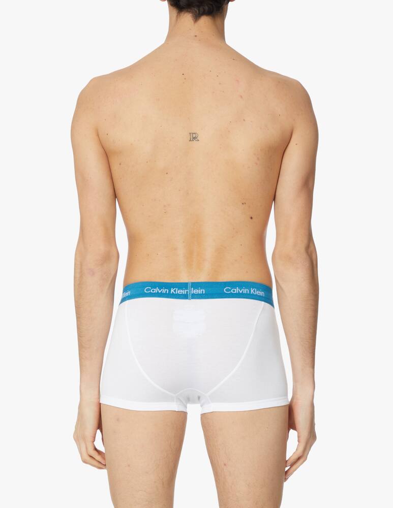 rinascente Calvin Klein Boxer 3pezzi vita bassa in cotone stretch - multicolor