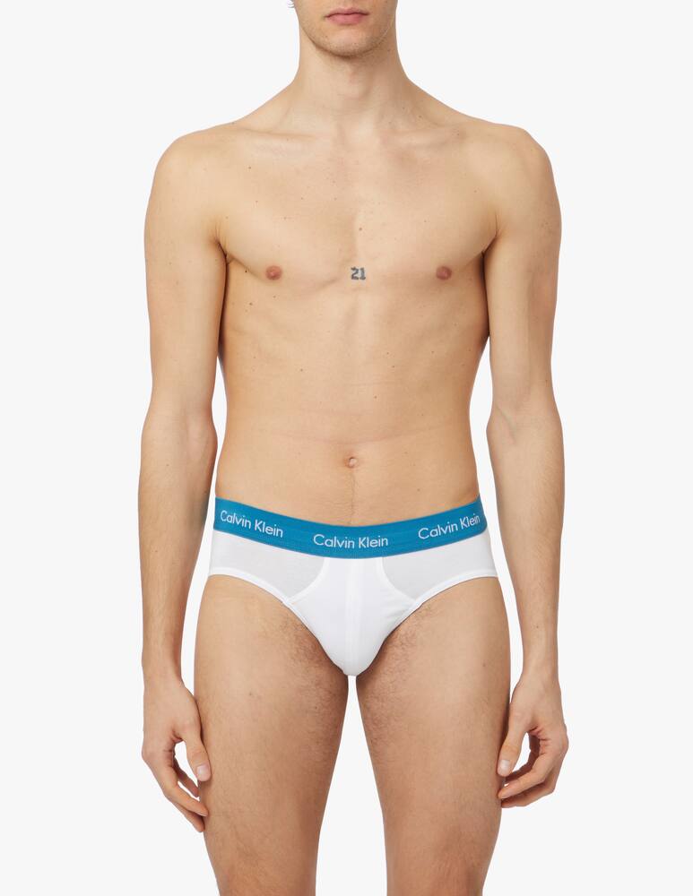 Calvin Klein 3pack hip brief cotton stretch - multi - picture 2