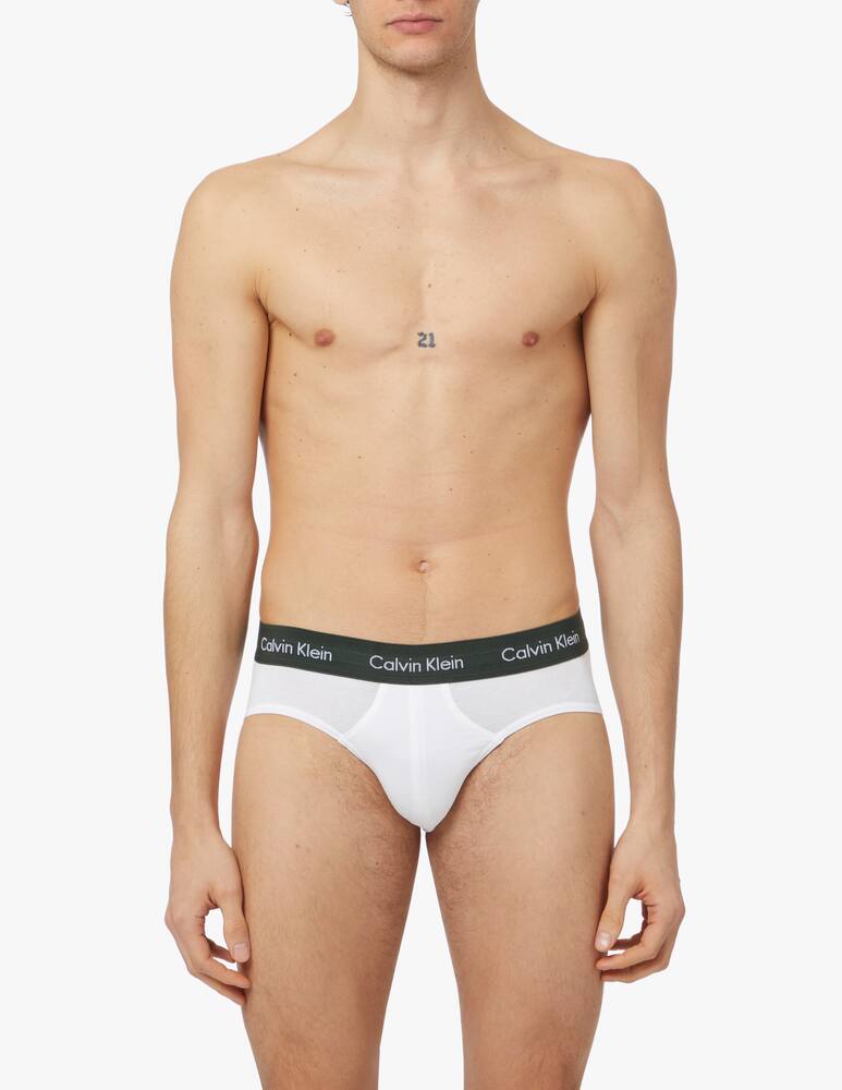 Calvin Klein 3pack hip brief cotton stretch - multi - picture 4