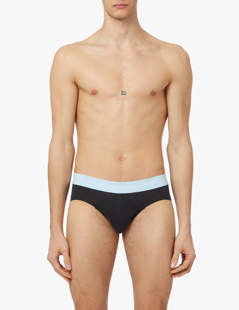 rinascente Calvin Klein Slip 3pezzi hip in cotone stretch - multicolor