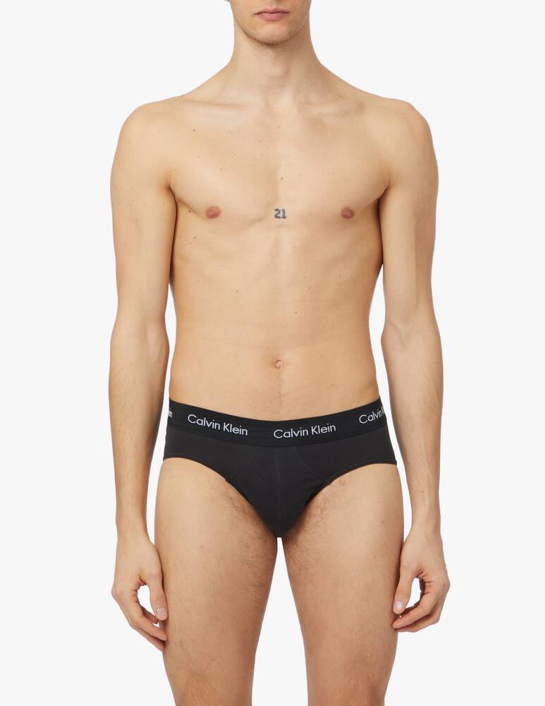 rinascente Calvin Klein Slip 3pezzi hip in cotone stretch - multicolor