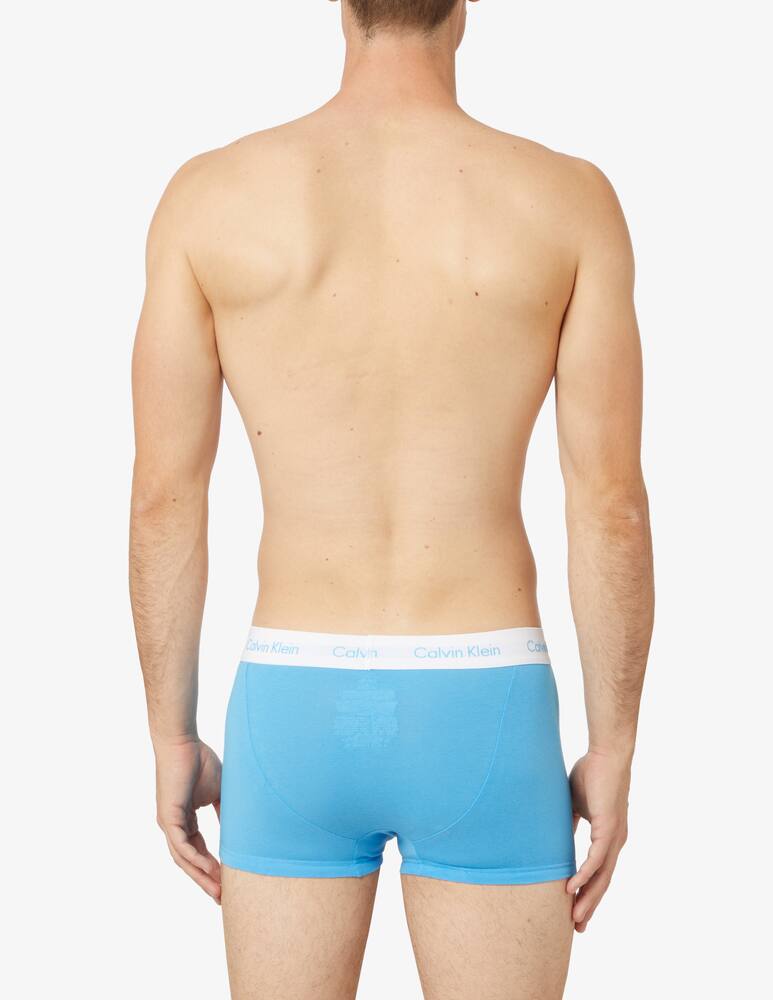 rinascente Calvin Klein Boxer vita bassa in cotone stretch 3pezzi - Multicolor