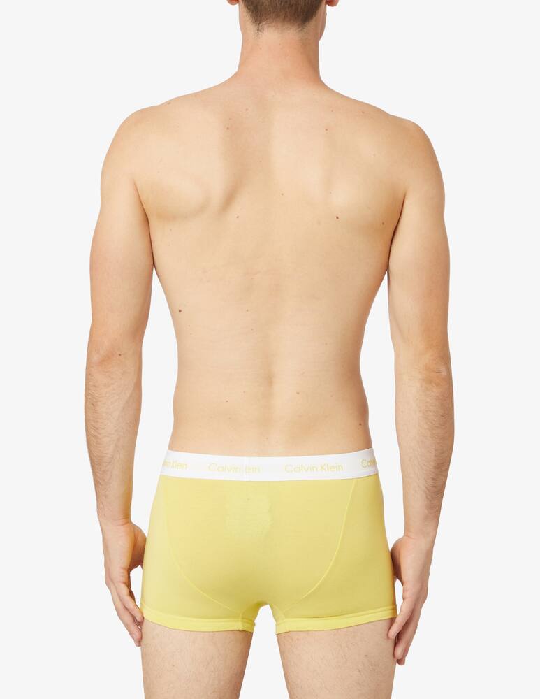 rinascente Calvin Klein Boxer vita bassa in cotone stretch 3pezzi - Multicolor