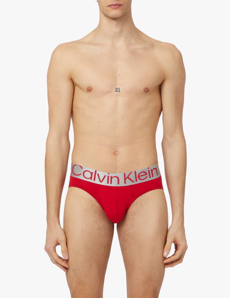 rinascente Calvin Klein 3pack hip brief steel cotton - multi