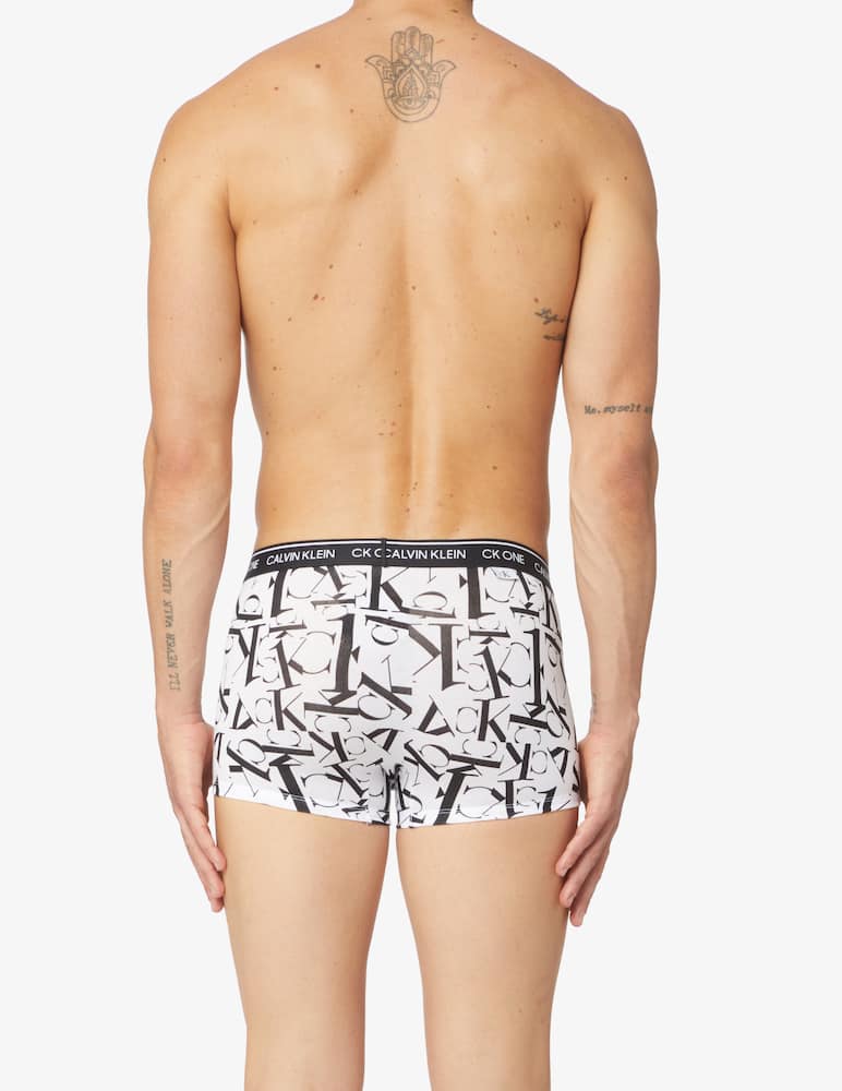 rinascente Calvin Klein Trunk print ck1 - white