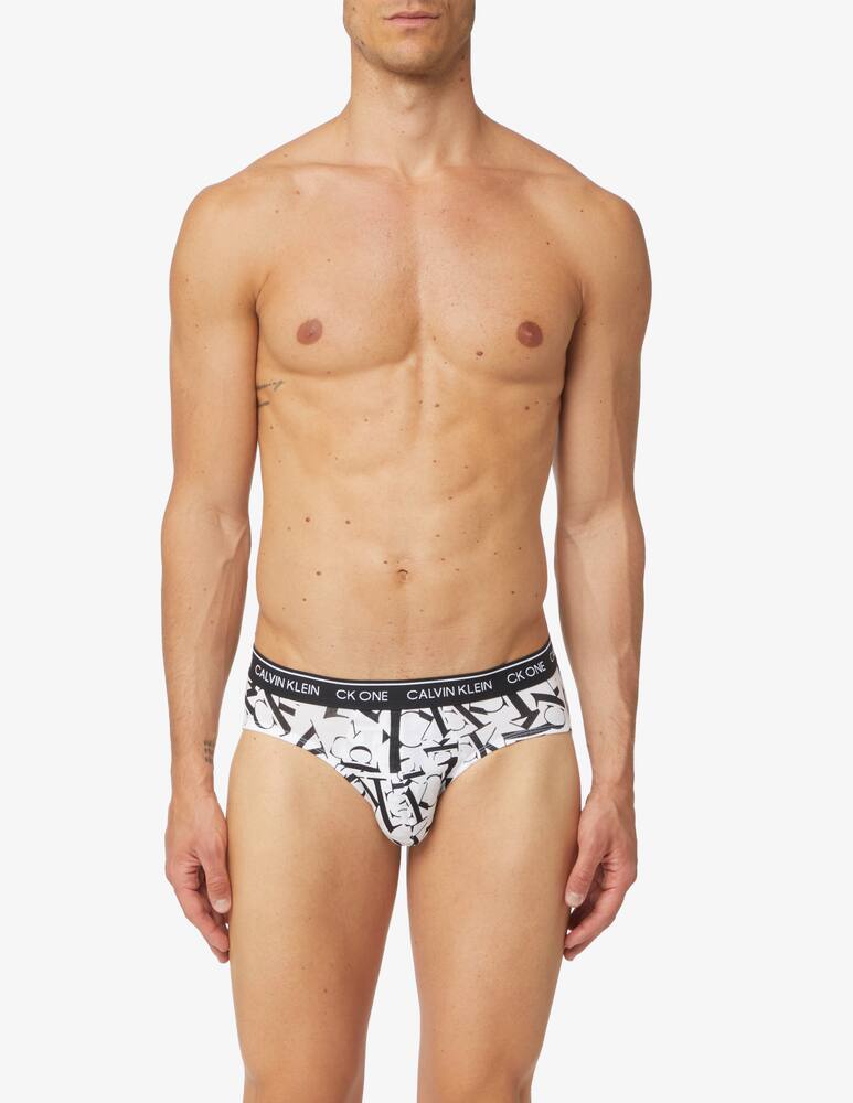 rinascente Calvin Klein Slip con stampa ck1 - bianco