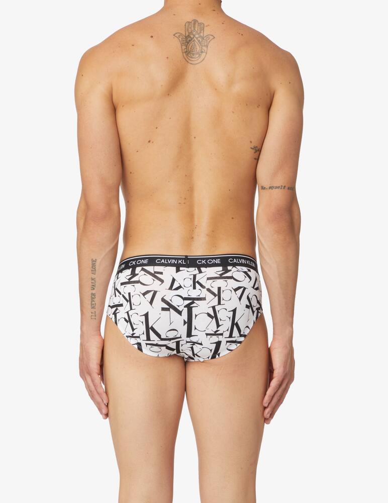 rinascente Calvin Klein Slip con stampa ck1 - bianco