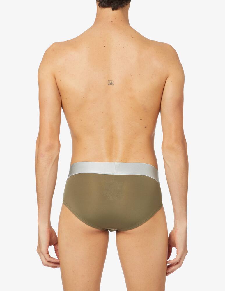 rinascente Calvin Klein 3pack hip brief steel micro - brown