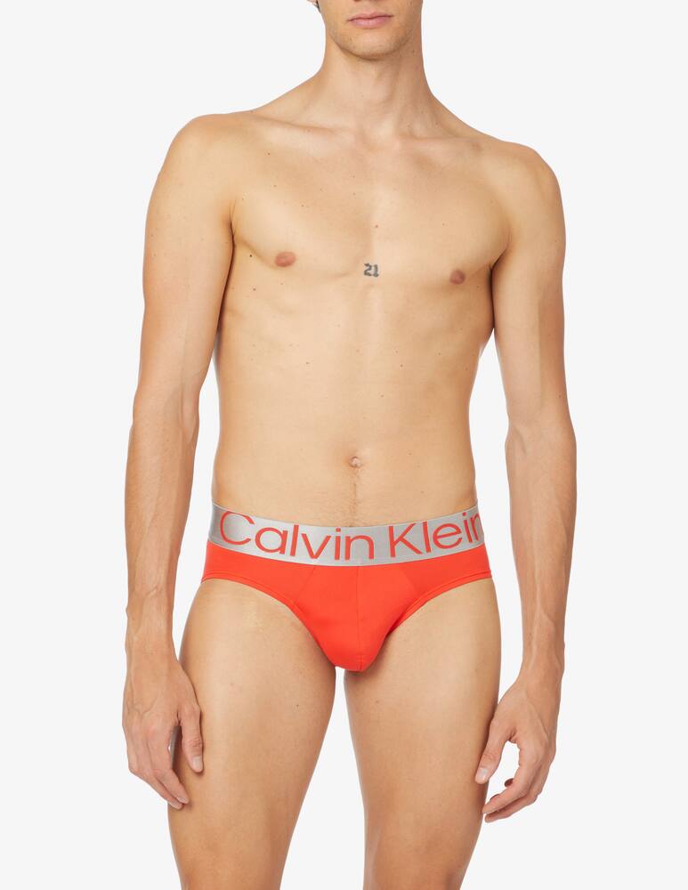 rinascente Calvin Klein 3pack hip brief steel micro - brown