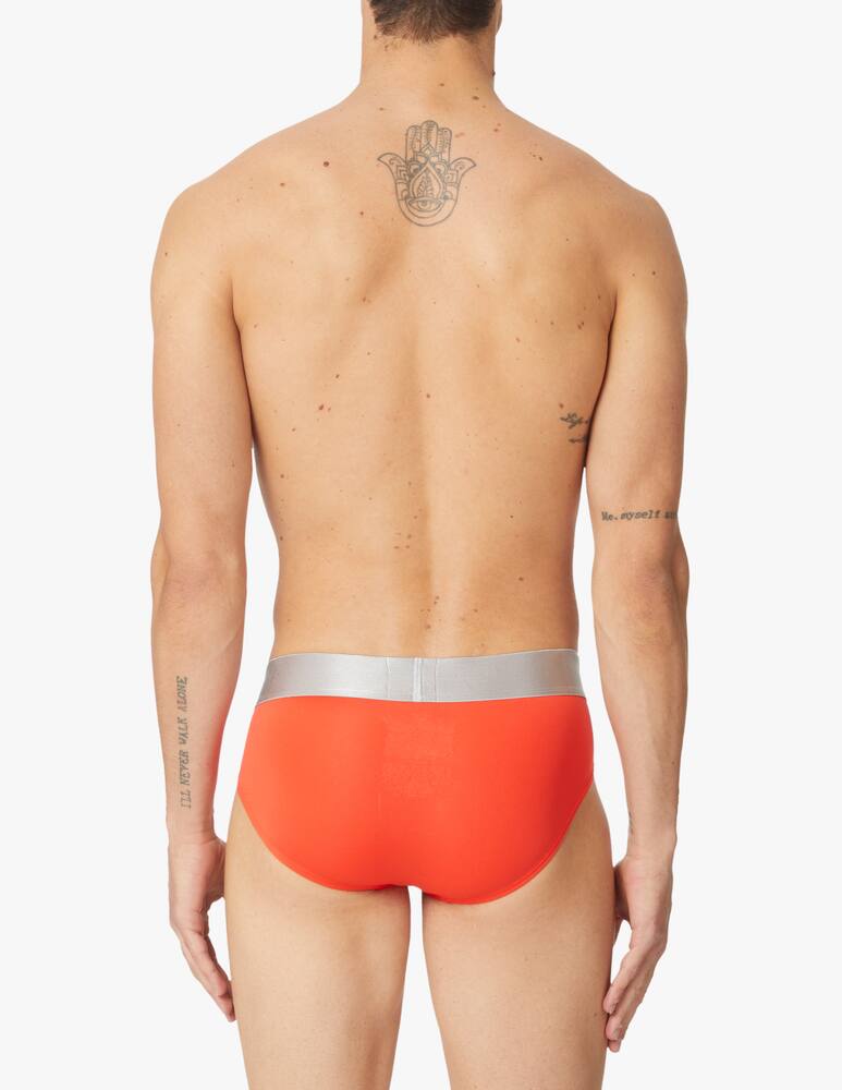 rinascente Calvin Klein 3pack hip brief steel micro - brown